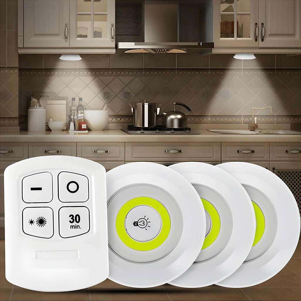 3 LEDS avec télécommande
