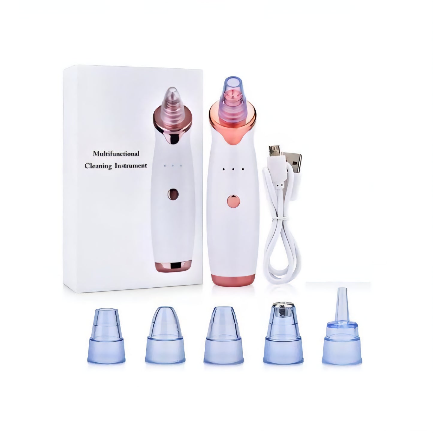 Aspirateur électrique pour soin de visage (Graisse, points noirs...)