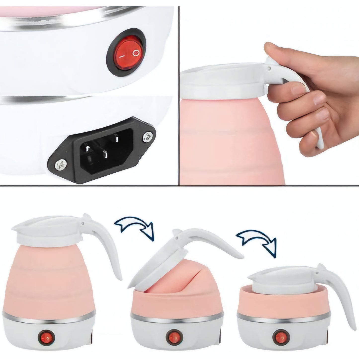 Bouilloire électrique pliable