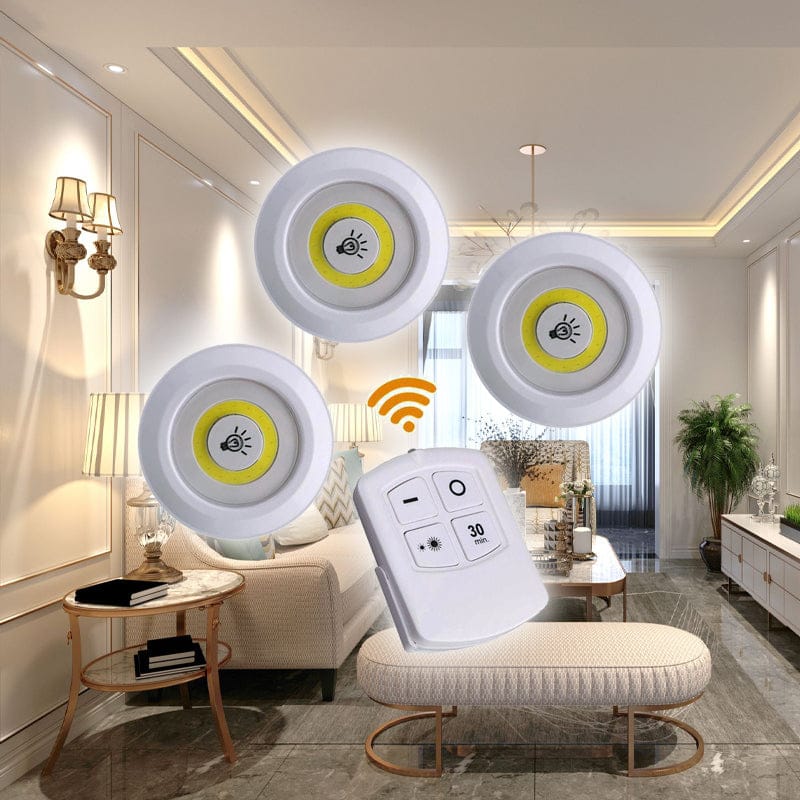 3 LEDS avec télécommande