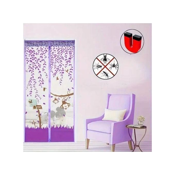 Moustiquaire magnétique pour porte