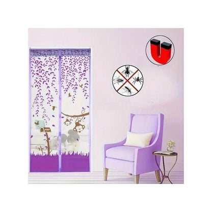 Moustiquaire magnétique pour porte