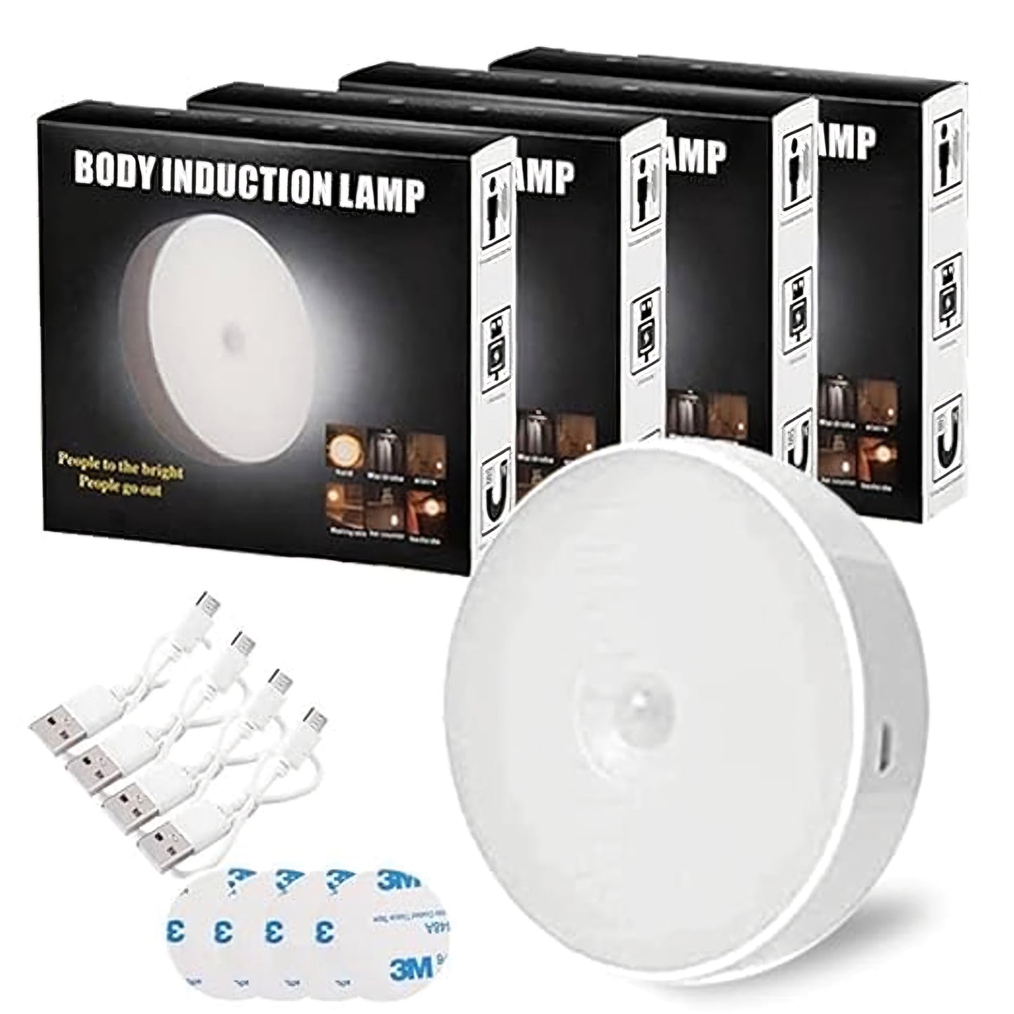 2 LEDS [détecteur de mouvement inclus]