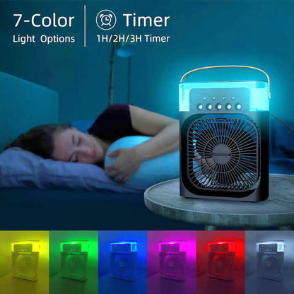 Mini-climatiseur portable avec LED