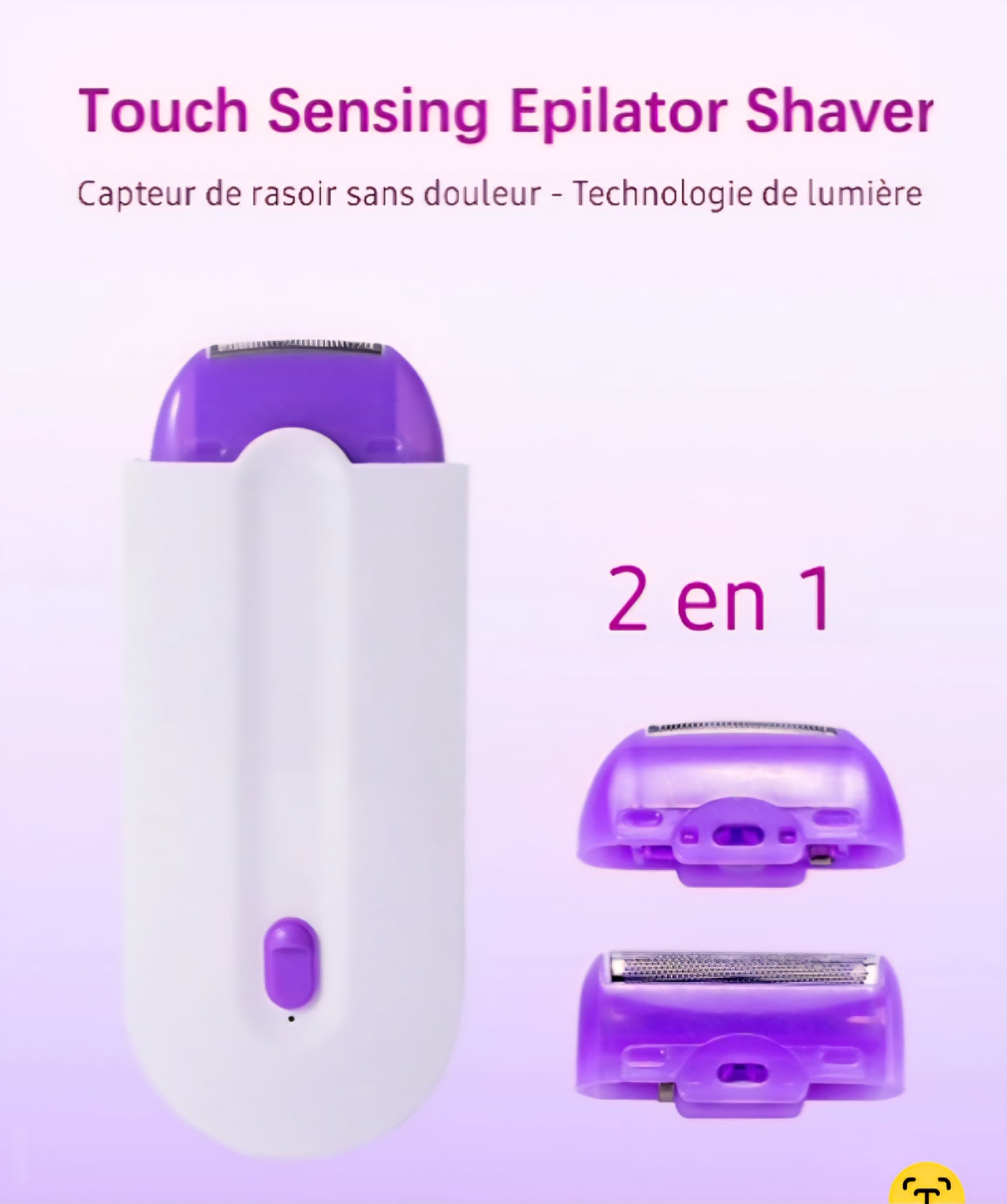 Epilateur électrique rechargeable