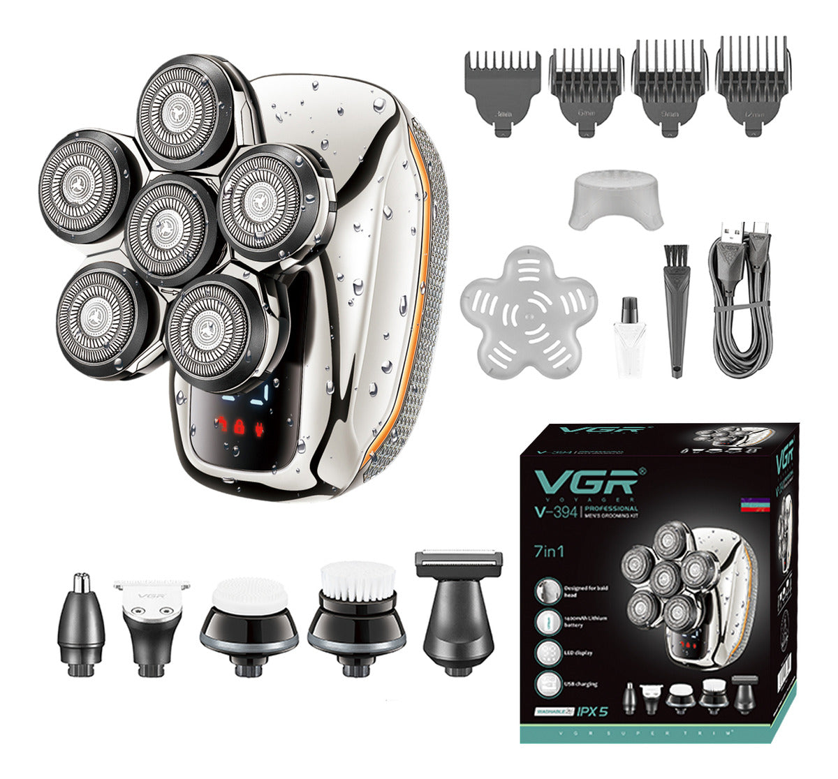 Rasoir professionnel (cheveux, barbe, parties intimes)