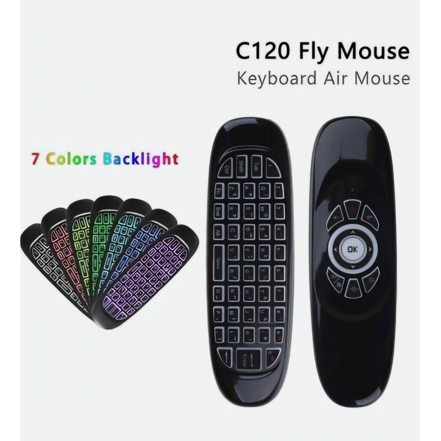 Télécommande universelle pour tout type d'appareil [Clavier+souris intégrés]