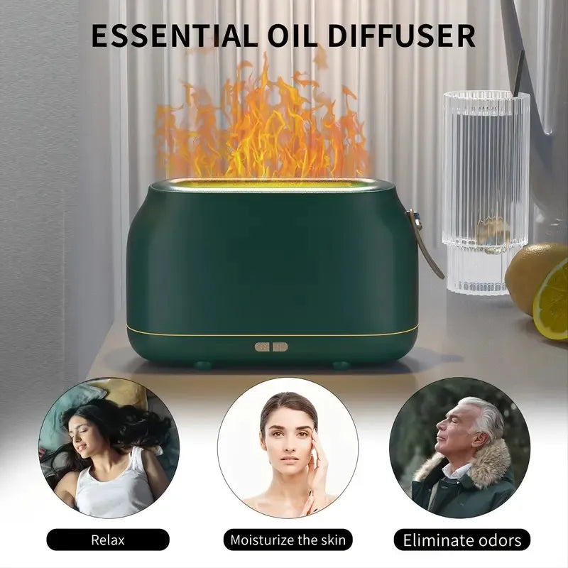 Humidificateur diffuseur de senteur (Effet Flammes)