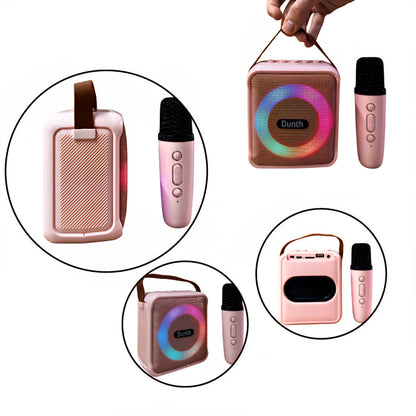 Enceinte karaoké bluetooth portable avec microphone