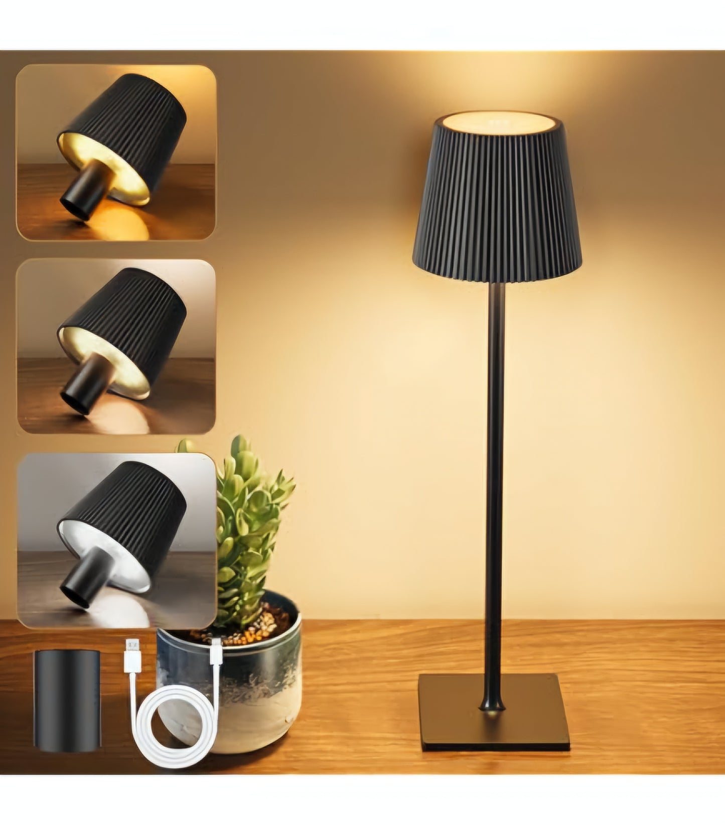 Lumière de table tactile (37 cm)